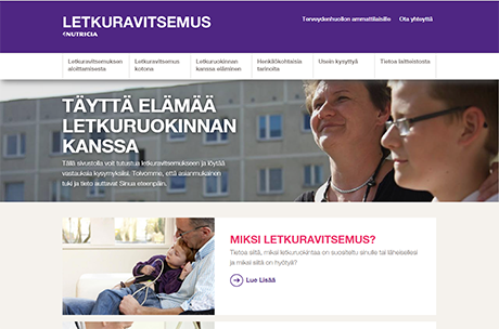lekturavitsemus.fi verkkosivut