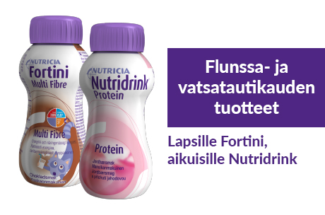 Flunssa- ja vatsatautikauden tuotteet