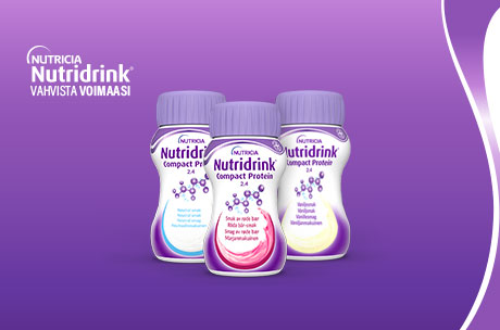 Nutridrink pakkaukset uudistuvat