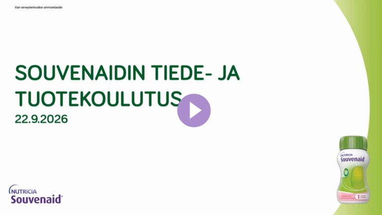 Souvenaid tiede- ja tuotekoulutus